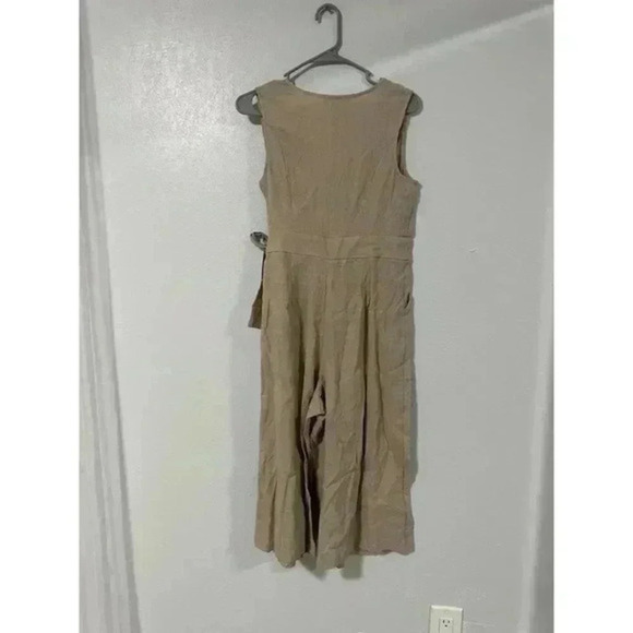 Tiana Ladies Khaki Sleeveless Jumper‎ - Picture 5 of 5